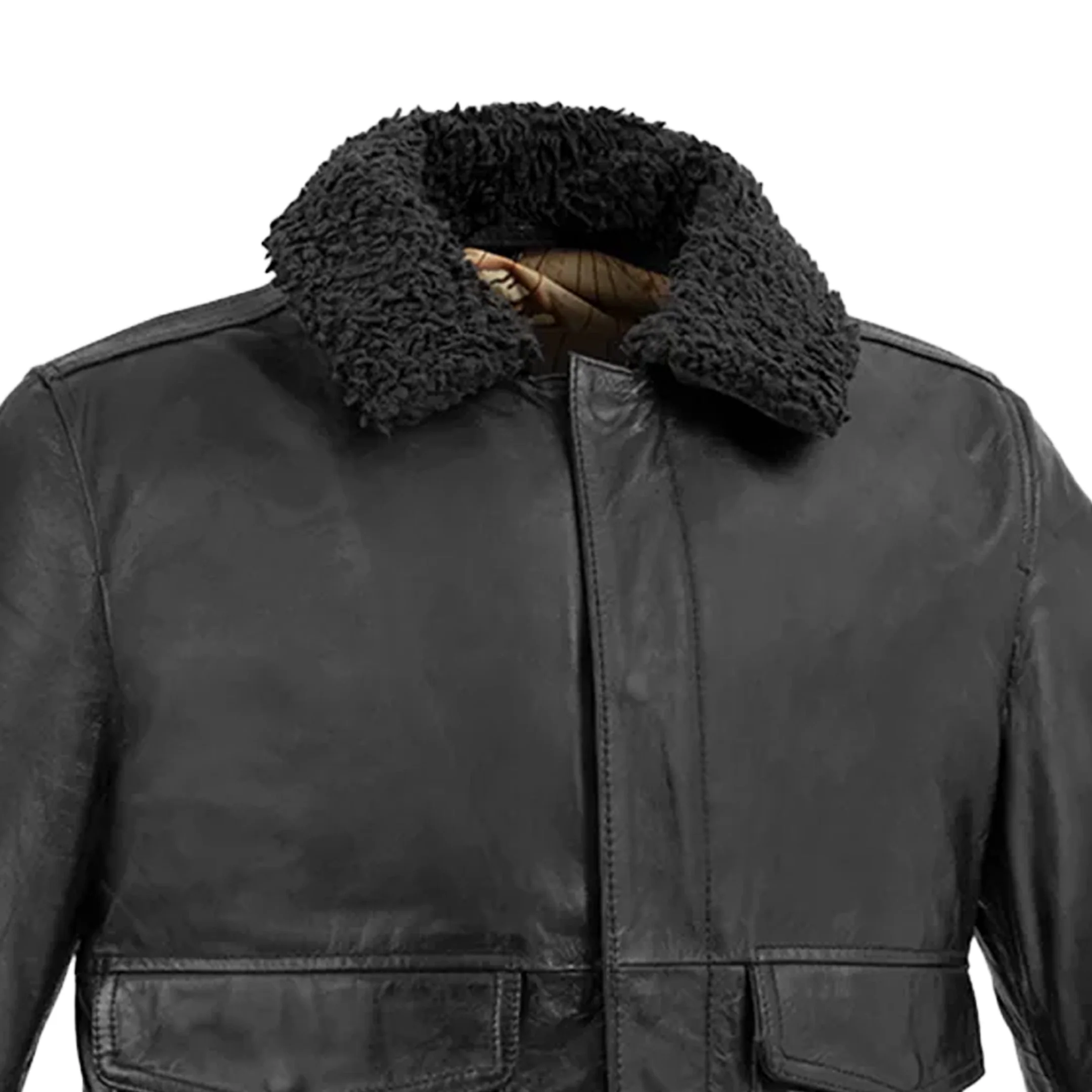 Old World Map Bomber Jacket - Image 3