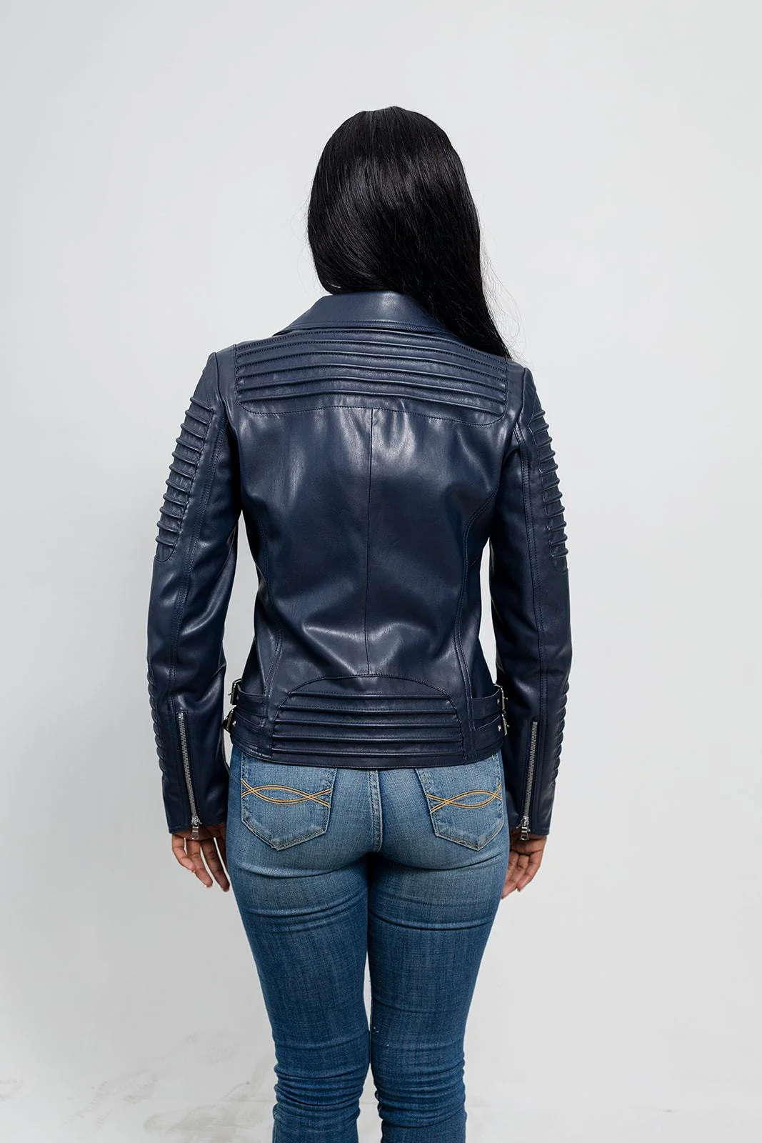 Paris Women's Vegan Faux Leather Jacket - Image 6