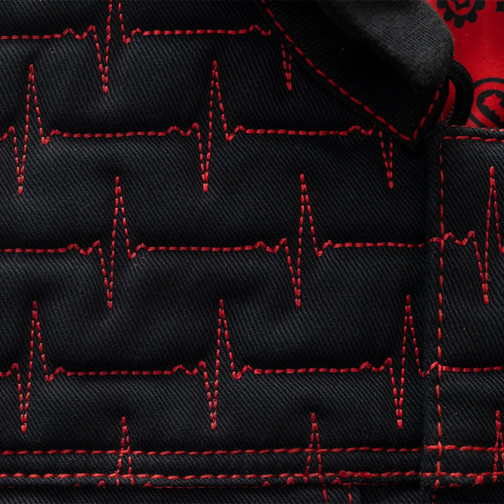 Pulse - Men's Twill Motorcycle Vest - Limited Edition - Image 4