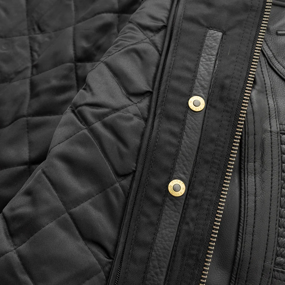 Raptor Men's Motorcycle Leather Jacket - Image 4