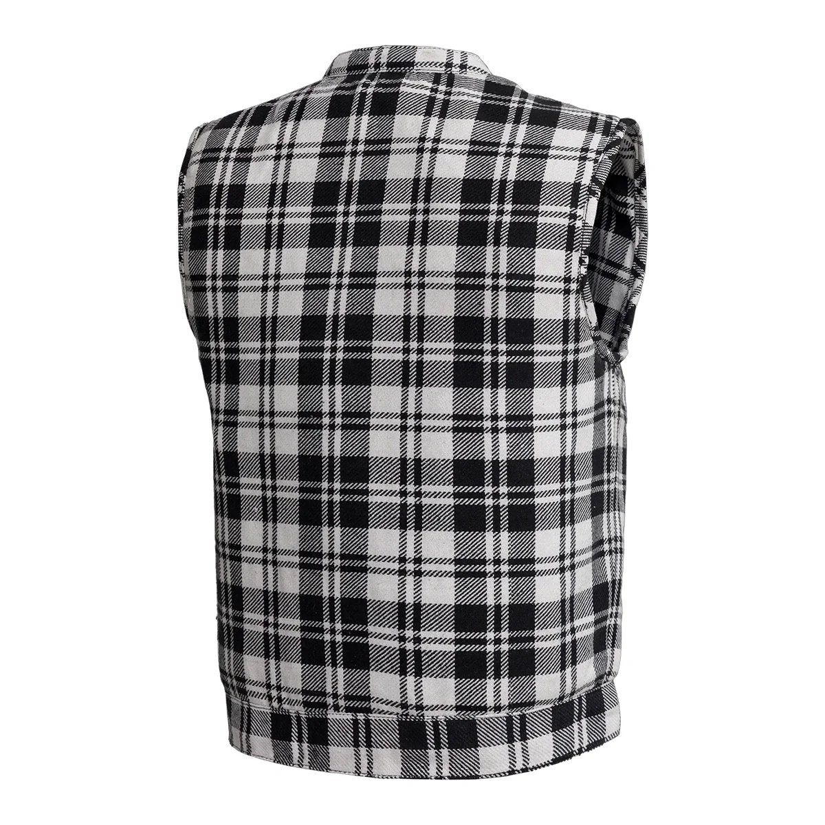 Sharp Shooter Moto Men's Canvas Vest - Recycled - Image 2