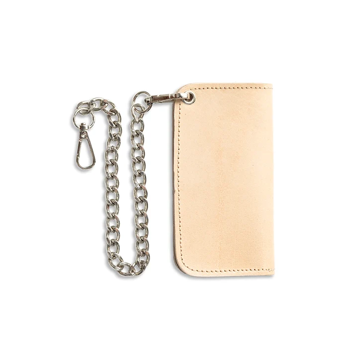 SMALL TRUCKER - Vegetable Tanned Leather Wallet - Image 3