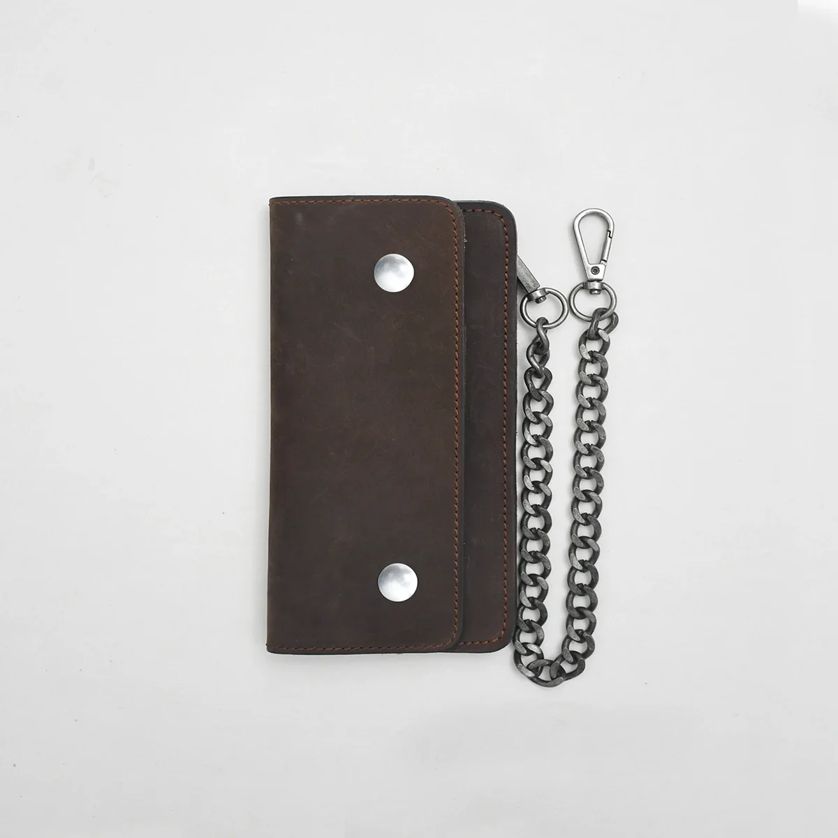 SMALL TRUCKER - Vegetable Tanned Leather Wallet - Image 41