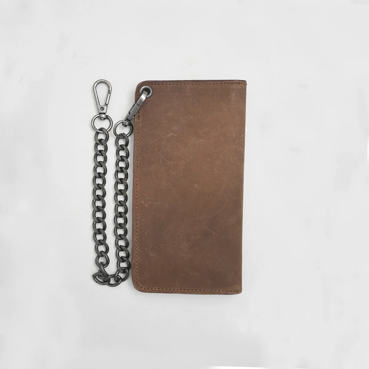 SMALL TRUCKER - Vegetable Tanned Leather Wallet - Image 46