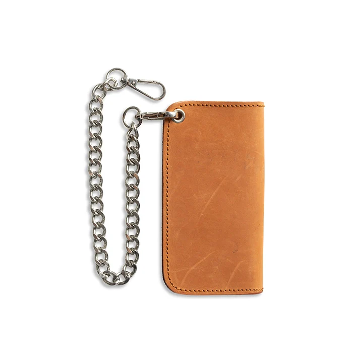 SMALL TRUCKER - Vegetable Tanned Leather Wallet - Image 48