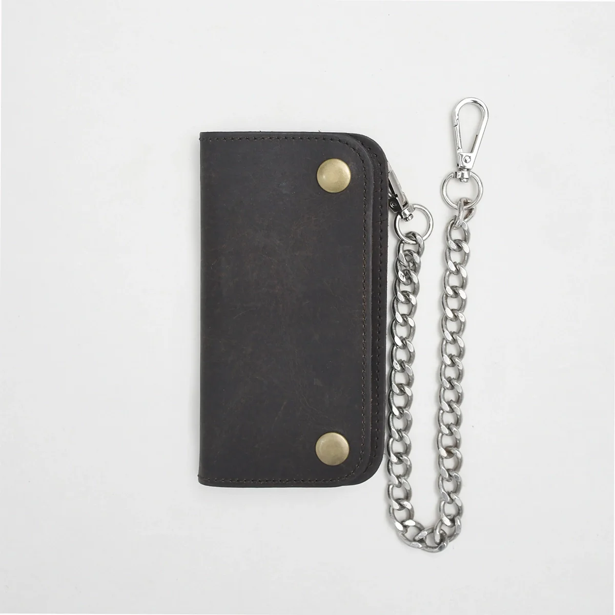 SMALL TRUCKER - Vegetable Tanned Leather Wallet - Image 51