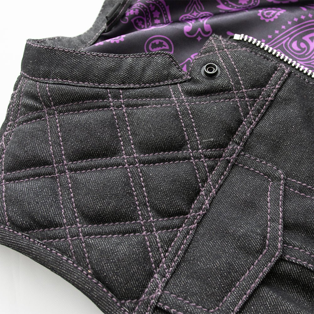 Eclipse Women's Club Style Denim Vest - Limited Edition - Image 4
