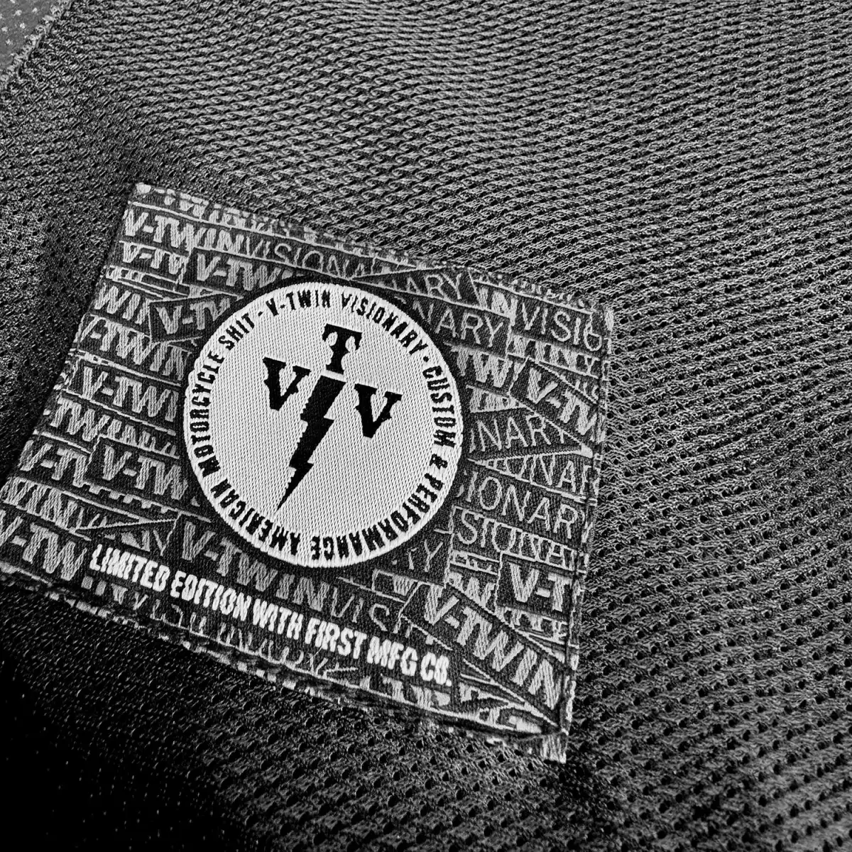 V-Twin Visionary Battleship Perforated Leather Vest - Image 4