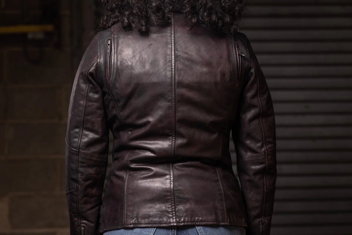 Wildside - Women's Motorcycle Leather Jacket - Image 9